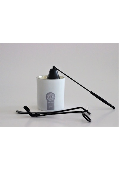 Kokulu Mum 250G Soya Home In Joy Beyaz-Silver Renk 8X9Cm Cam
