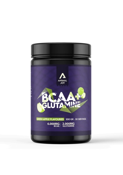 Animal Joy Bcaa+ Glutamine Yeşil Elma 300 Gr 30 Servis
