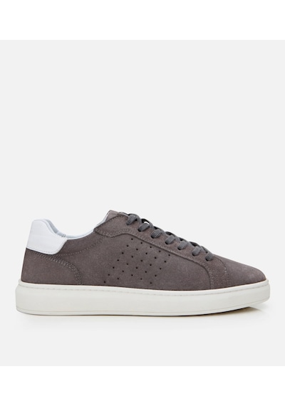 Hotiç Erkek Süet Deri Gri Spor Ayakkabı 02ayh305700a230 Gri-grey Gri