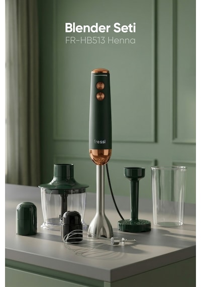 Fressi FR-HB513 1200 W El Blender Seti