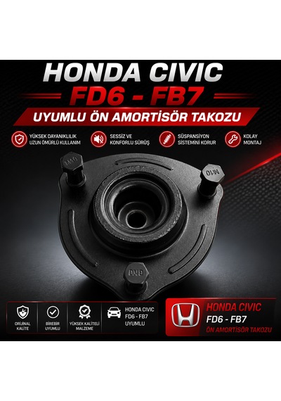 Honda Cıvıc Fd6 - Fb7 Ön Amortisör Takozu 2006-2016 Model Uyumlu
