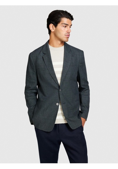 Sisley Keten Karışımlı İki Düğmeli Biye Cep Detaylı Ceket Erkek Siyah Mix Ceket - 324p234xsw01v Sisley Keten Karışımlı İki Düğmeli Biye Cep Detaylı Ceket Erkek Siyah Mix Ceket - 324p234xsw01v