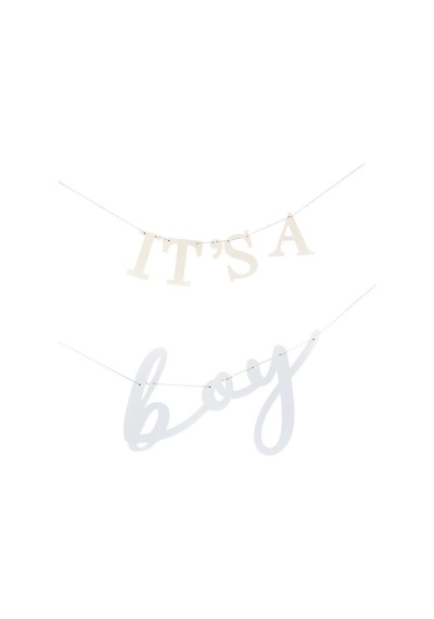 Baby Shower Asılan Süs - It's A Boy Tüm Yaşlar
