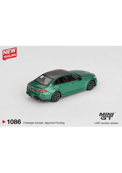 Mini Gt 1/64 Bmw M5 G90 Isle Of Man Green Metallic 1086