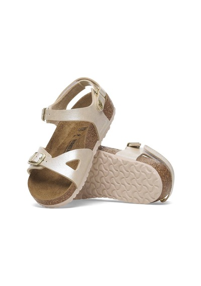 Birkenstock Rio Kids Bf Graceful Kız Çocuk Sandalet 1029570 Krem