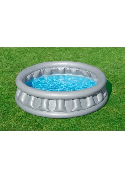 Bestway Büyük Metalik Uzay Gemisi Şişirilebilir Havuzu 152x43 Cm 51080