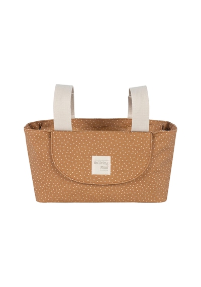 Walking Mum Poppy Bebek Arabası Puantiyeli Organizer Çanta Cinnamon Kahverengi