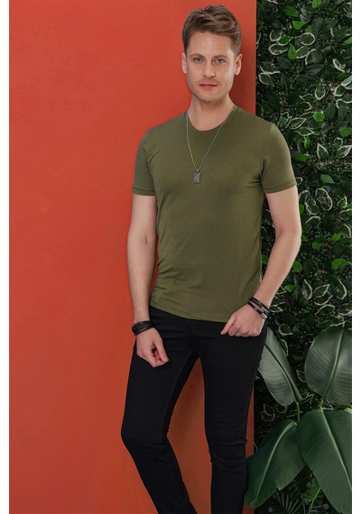 Efor Ts 846 Haki Spor T-shirt Haki