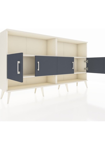 Arges Konsol 4 Raflı 4 Kapaklı 176x30x99 Aytaşı-antrasit Aytaşı-antrasit Arges Konsol 4 Raflı 4 Kapaklı 176x30x99 Aytaşı-antrasit Aytaşı-antrasit