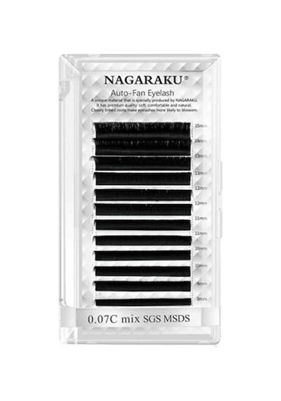 Nagaraku Çek Bırak İpek Kirpik 0.07c Mix 8-15mm