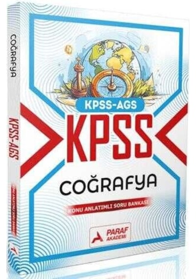 Paraf Akademi Kpss Meb-ags Coğrafya Konu Anlatımlı Soru Bankası Paraf Akademi Yayınları