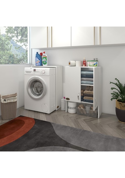 Kenzlife Çamaşır Makinesi Dolabı Sinem Byz 180*066*30 Banyo Kiler Çok Renkli Kenzlife Çamaşır Makinesi Dolabı Sinem Byz 180*066*30 Banyo Kiler Çok Renkli