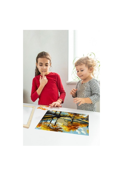 Ahşap Çerçeveli Puzzle - Tablo Hthp - 006 23 X 32 120 Parça