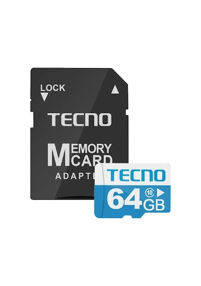 Tecno 64 GB Hafıza Kartı Ve Adaptörü (Tecno Türkiye Garantili)