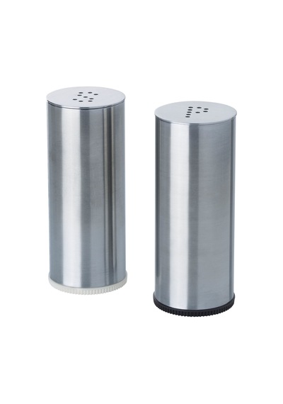 Ikea Plats Tuzluk Ve Biberlik Seti 2 Parça 7 X 3 Cm Gümüş