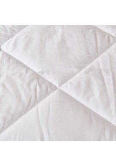 Soft Çift Kişilik Pamuk Microjel Yorgan - Beyaz - 195x215 Cm Çok Renkli