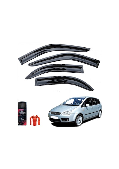 C-max Mügen Cam Rüzgarlığı 2003-2010 Arası 4 Lü Takım+koku