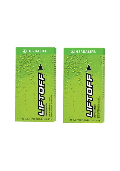 Herbalife 2 Adet Liftoff Efervesan İçecek Limon Aromalı
