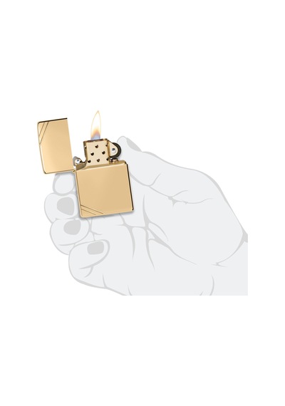 Zippo Vintage High Polish Brass