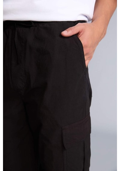 Defacto Baggy Kargo Cepli Pantolon G8147ax26smbk81 Siyah-bk81