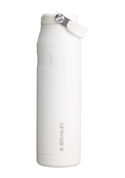 Stanley The Iceflow Flip Straw Pipetli Termos Bardak 1.06 L Beyaz
