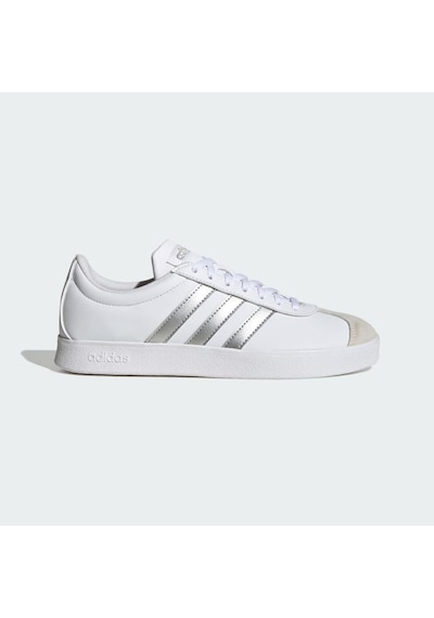 Adidas Vl Court Base Beyaz Kadın Sneaker 000000000101909426 Beyaz - Gümüş