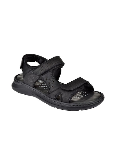 Forelli Hakiki Deri Comfort Cırtlı Erkek Sandalet For-40526 Siyah Nubuk-siyah Nubuk Siyah Nubuk Forelli Hakiki Deri Comfort Cırtlı Erkek Sandalet For-40526 Siyah Nubuk-siyah Nubuk Siyah Nubuk