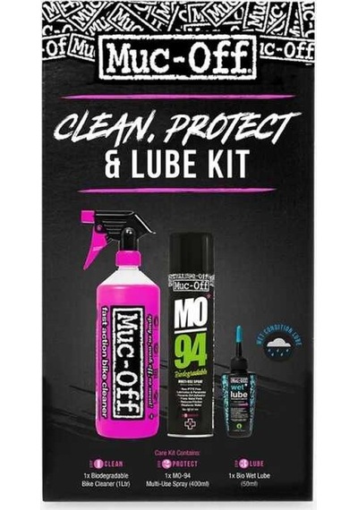 Muc-off Temizlik Ve Islak Yağlama Seti Siyah