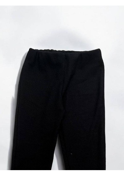 Zekids Kız Çocuk Kışlık Siyah Pantolonlu Takım-14435 Siyah