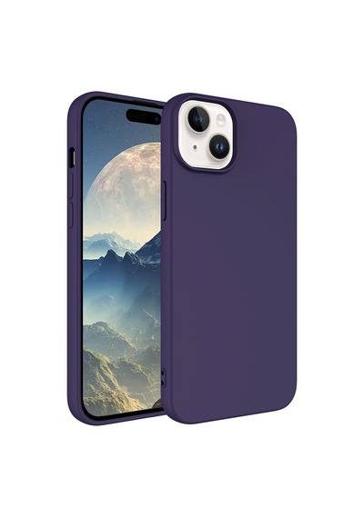 Apple Uyumlu iPhone 15 Plus Kılıf Lansman İçi Kadife Soft Yumuşak Dokulu Liquid Silikon Kapak Lsr