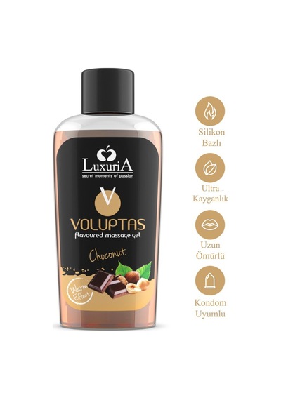 İntimateline Voluptas 4 Lü Doğal Aromalı Isıtıcı Masaj Jeli Seti