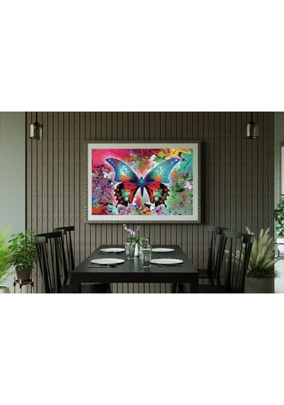 Nova 1000 Parça Renkli Kelebek Puzzle