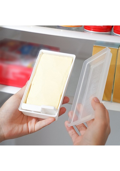 Kompakt Hava Geçirmez Tereyağı Kap - Mutfak Ve Restoran İçin Plastik Koruma Kutusu Çok Renkli