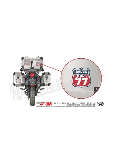 Roup89 Route Yalova 77 Sticker