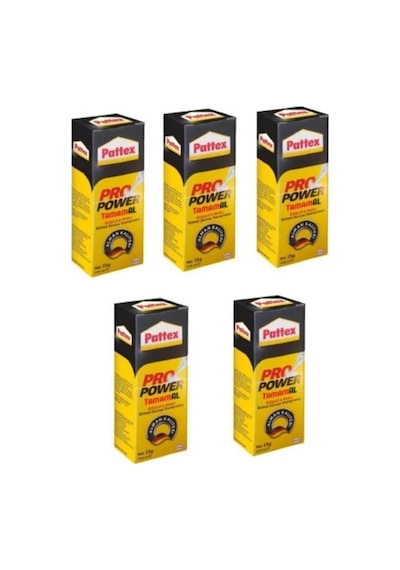 Pattex Pro Power Süper Yapıştırıcı 15 Gr. - 5 Adet 15 Gr