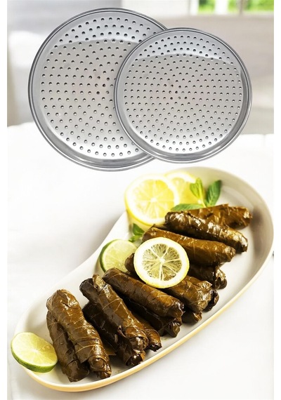 2'li Pratik Paslanmaz Dolma Sarma Pişirme Aparatı Sarma Pişirme Aparatı Gri