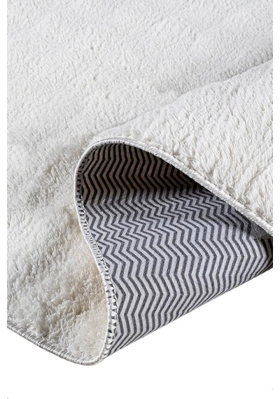 Tr Soft White Bubble Peluş Halı Modern, Yumuşak Doku, Makinede Yıkanabilir, Kaymaz Tabanlı, Ev Dekorasyonu İçi Diğer