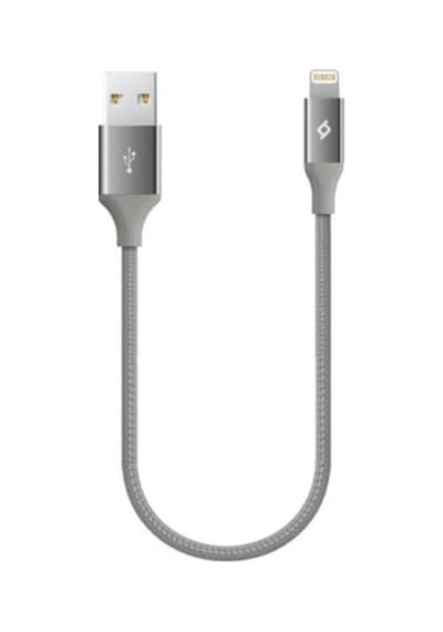 Ttec Alumicable Mini 30 Cm Lightning Şarj Kablo Uzay Grisi - 2Dk2 (434441976)