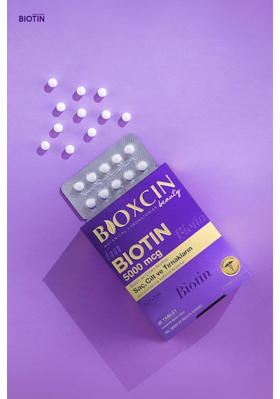 Bioxcin Biotin 5000 Mcg 30 Tablet 2'li