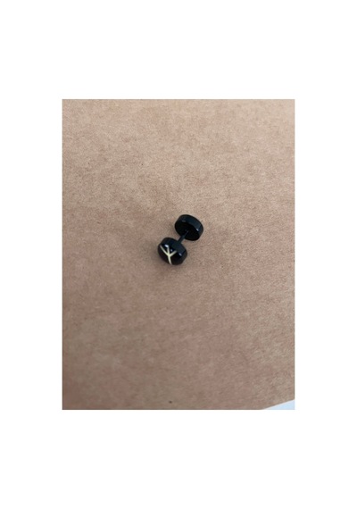 Çelik Piercing Siyah