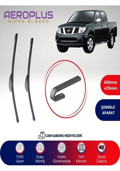 Aeroplus Nissan Navara Muz Silecek Takımı 2005-2013