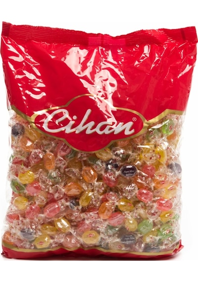 Cihan Karışık Meyveli Bonbon Şeker 960 G