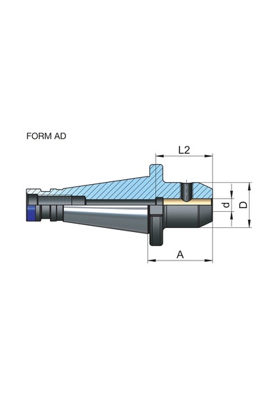 Iso50x40v Veldon Tip Pens Başlığı Cnc Pens Tutucu