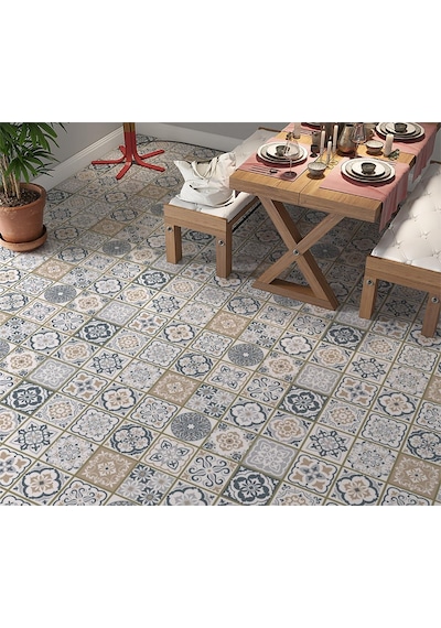Yer Kaplama Zemin Kaplama Folyosu 65x130 Cm Turkish Tile 18