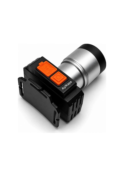 Silver Gs-15650 2500 Lümen 4 Mod Sos Özellikli Led Kafa Feneri Çok renkli