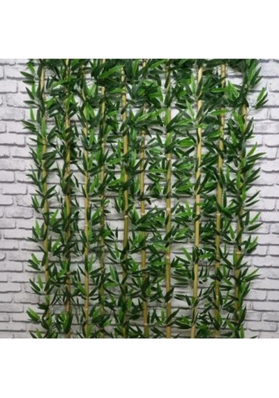 150 Cm Islak Doku Bambu Çubuk 10 Adet Yeşil