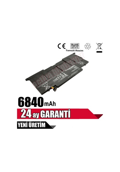 Ozturkbulent Retro Asus Uyumlu Ux31A. Ux31E. C22-Ux31 Notebook Bataryası
