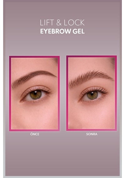 Lift & Lock Eyebrow Gel Şeffaf Kaş Sabitleyici Jel