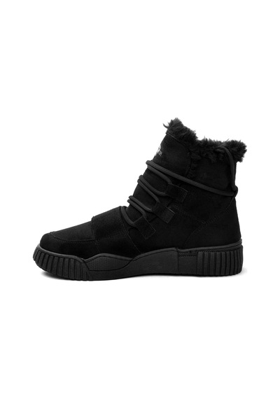 M.p. 242-1876zn Kadın Sneaker Bot Siyah Siyah