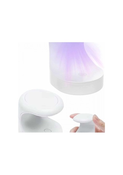 16w Mini Uv Led Kalıcı Oje Kurutucu 3 Led Işıklı Taşınabilir Tasarım